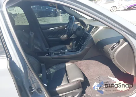 2022 Infiniti Q50 Red Sport 400 из США, поврежденный, VIN JN1FV7DP5NM370262